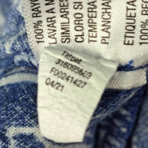 Knox Rose Dress Womens XXL Midi Boho Peasant Festival Geometric Tiered Flowy - Picture 7 of 8